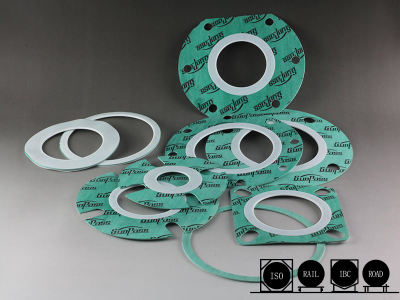 フランジシール用の高品質 PTFE エンベロープ ガスケット